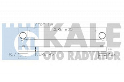 KALE OTO RADYATOR 348000 -  Интеркулер